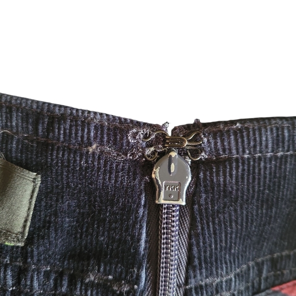 Talbots Navy Blue Corduroy A-Line Skirt with Pockets Women's Size 4 - Picture 7 of 9